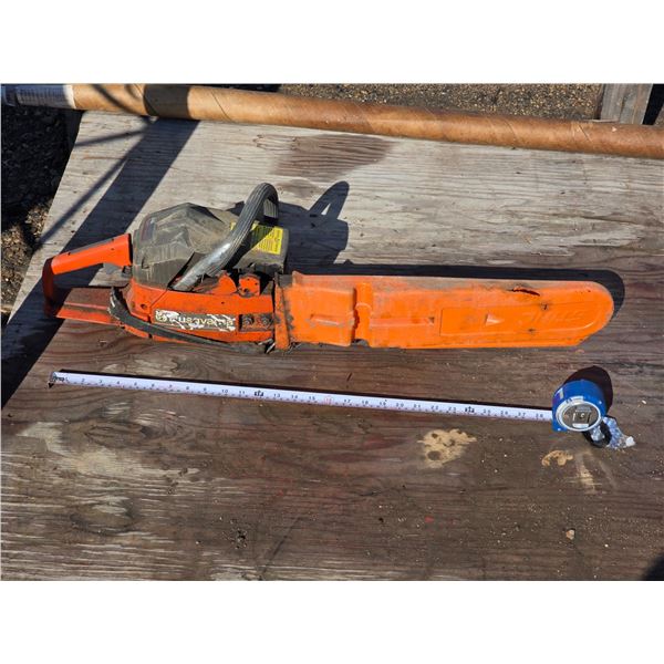 36 Husqvarna Chain Saw – Untested