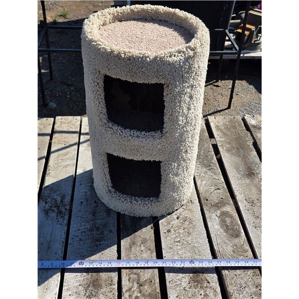 Cat Sleeping Tower / Scratching Post – 21” Tall