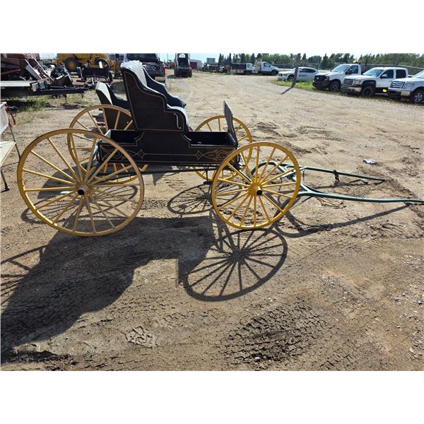 Buggy with single horse shaft- 8ft by 58" by 62"H