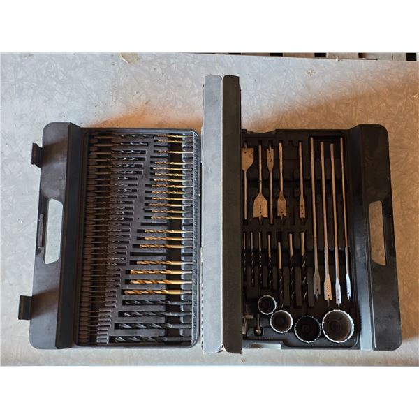Drill bit and accessory set- looks complete