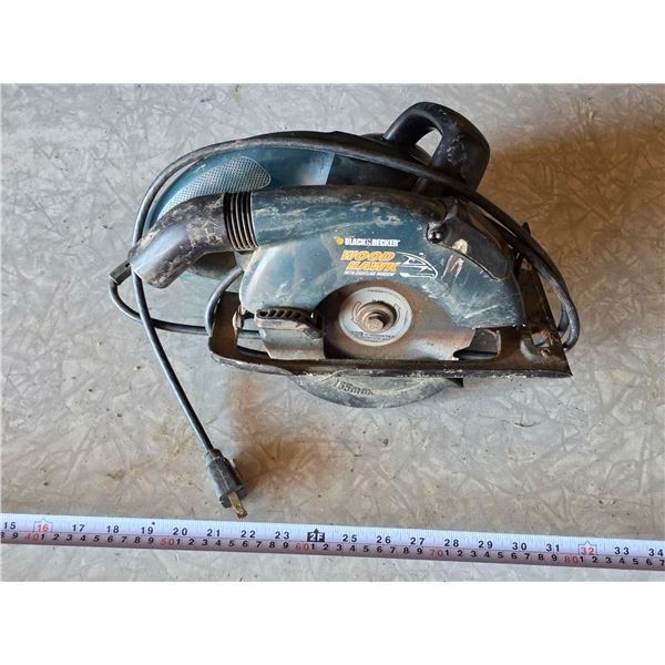 Blacka and decker circular saw- untested