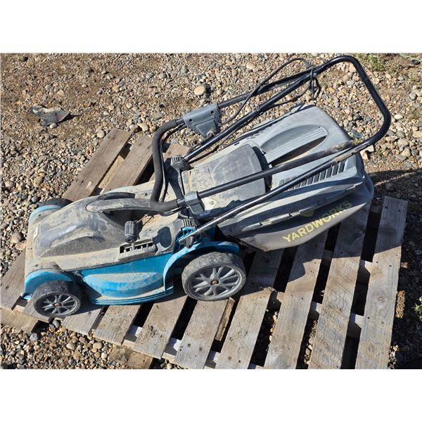 Yard works electric lawn mower- untested