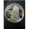 Image 1 : 2013 Canada .9999 Fine Silver $20 Bathygnathus Borealis Coin 31g