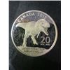 Image 1 : 2015 Canadian $20 Albertosaurus .9999 Fine Silver Coin, 32g