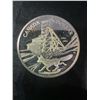 Image 1 : 2003 Canada Silver Dollar Coin 1903-2003 Fox and Mining Commemorative