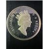 Image 2 : 2003 Canada Silver Dollar Coin 1903-2003 Fox and Mining Commemorative