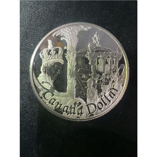 2002 Canada Dollar .9999 Fine Silver 25g Proof Coin