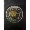 Image 1 : 2000 Canada $2 Coin .9999 Fine Silver with 24K Gold Plated Core 9g