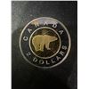 Image 1 : 2001 Canada $2 Coin .9999 Fine Silver With 24K Gold Plated Core
