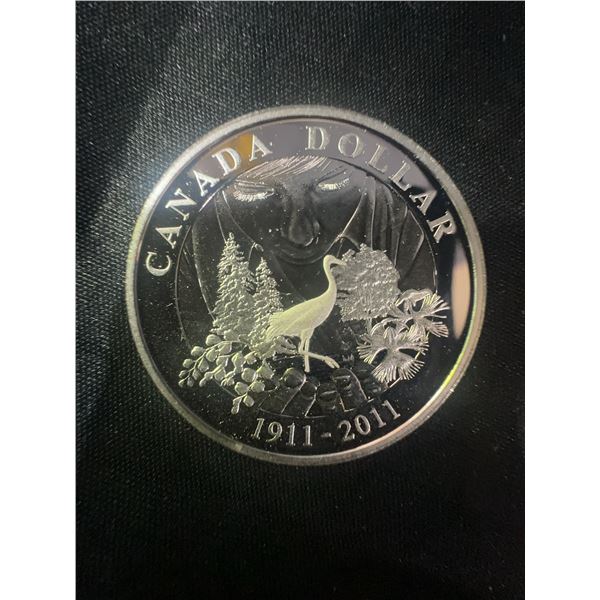2011 Canada Dollar Centennial Coin .925 Sterling Silver 25.2g