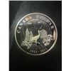 Image 1 : 2011 Canada Dollar Centennial Coin .925 Sterling Silver 25.2g