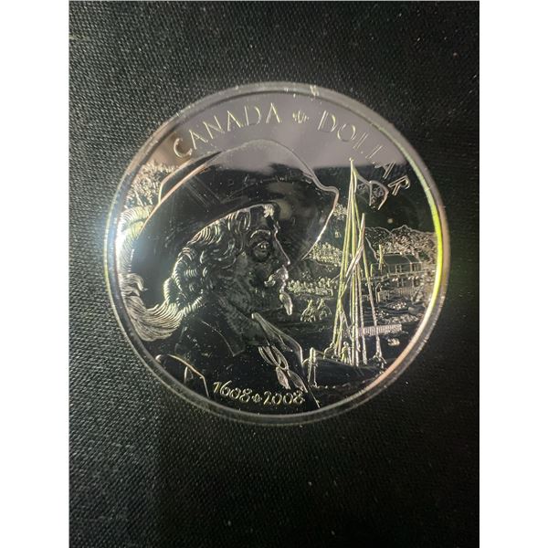 2008 Canadian Dollar .925 Sterling Silver 25.2g Coin