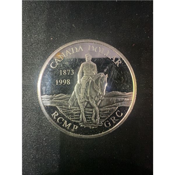 1998 Canada .925 Sterling Silver RCMP Commemorative Dollar