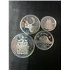 Image 1 : 2000 Canada .925 Sterling Silver Proof 4-Coin Set, 23g Total