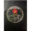 Image 1 : 2004 Canada Olympic Colourized Dollar .925 Sterling Silver Coin 7g
