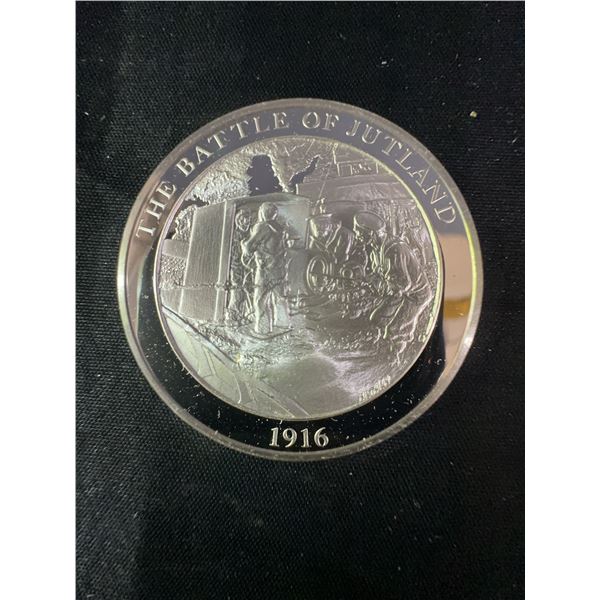 Mountbatten Medallic History The Battle of Jutland 1916 Sterling Silver Coin