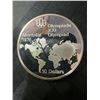 Image 1 : 1976 Montreal Olympics .925 Sterling Silver $10 Coin, 48.6g