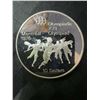 Image 1 : 1976 Montreal Olympics $10 .925 Sterling Silver Coin, 48.6g