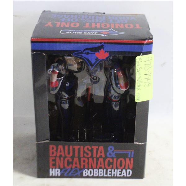 NEW IN BOX BLUE JAYS BOBBLEHEAD FIGURINE