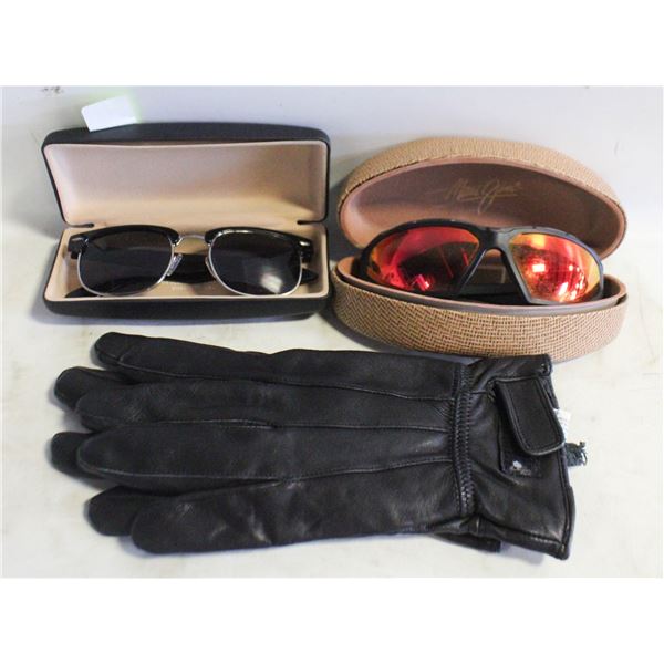 ESTATE 2PRS MENS SUNGLASSES + GENUINE