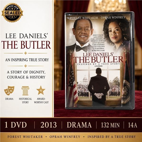 NEW DVD "LEE DANIELS' THE BUTLER" 2013