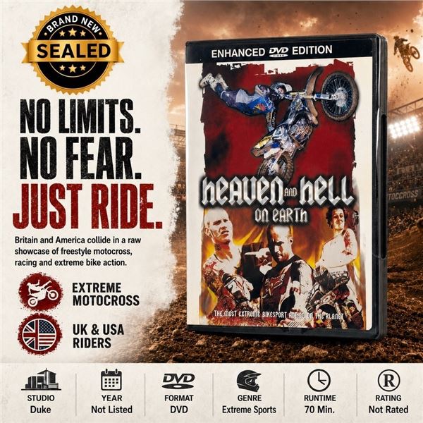 NEW DVD "HEAVEN AND HELL ON EARTH" 2005