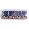 Image 1 : 4 NEW, SEALED ULTRA PRO TOPLOADERS PACKS 100 TOTAL