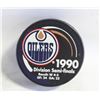 Image 1 : OILERS 1990 DIVISION SEMI-FINALS PUCK