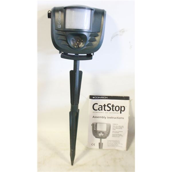 CAT STOP ULTRASONIC YARD CAT DETERRENT