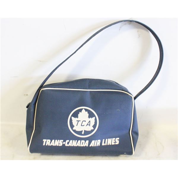 1964 VINTAGE AIR CANADA/TCA SMALL TRAVEL BAG