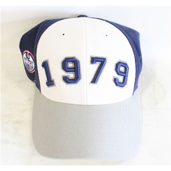 OILERS 2015 SIGNED "TAYLOR HALL" HAT