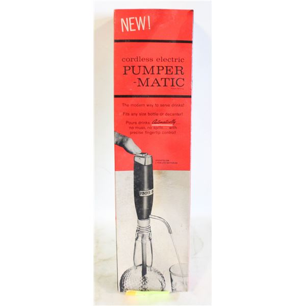 CORDLESS ELECTRIC PUMPER-MATIC