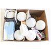 Image 1 : LIGHT BULBS- NEW IN BOX- ASSORTED