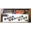Image 1 : FLAT OF OIL PAINTS, BRUSHES & NEW