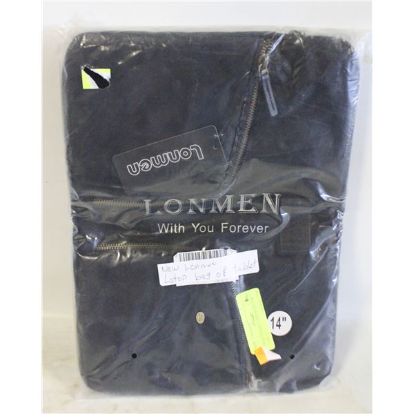 NEW LONMEN LAPTOP BAG OR TABLET