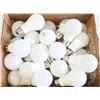 Image 1 : LIGHT BULBS- NEW- NO BOXES- ASSORTED