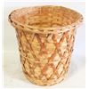 Image 1 : VINTAGE WOVEN WICKER BASKET