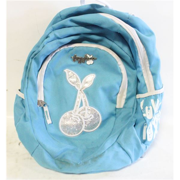 LIGHT BLUE FOXY JEAN BACKPACK