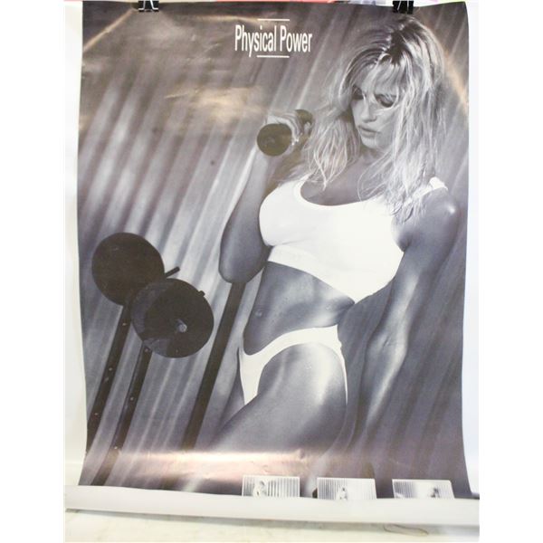POSTER- 1992 "PHYSICAL POWER" PHOTO