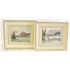 Image 1 : VINTAGE FRAMED PRINTS- SET OF 2