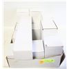 Image 1 : SPORTS CARD STORAGE BOXES- ASSORTED LOT