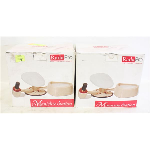 2 NEW MANICURE STATIONS
