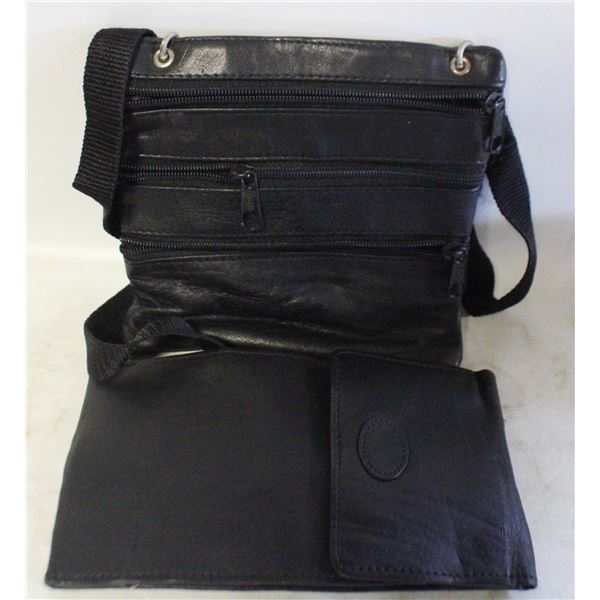 LOT OF TWO LEATHER PURSES