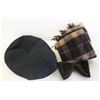 Image 1 : MEN'S PURE WOOL SCARF BOW TIE AND CAP