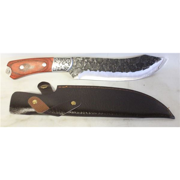 NEW FORGECRAFT HI-CARBON STEEL BUTCHER KNIFE