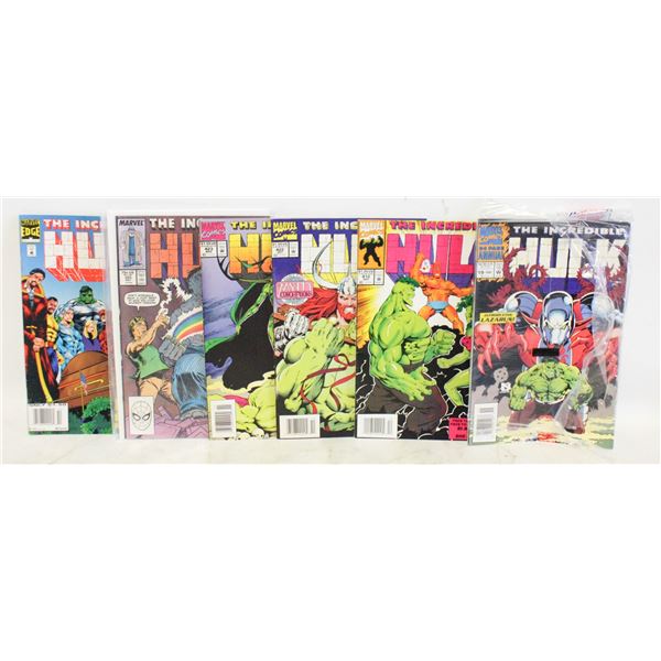 VINTAGE INCREDIBLE HULK COMICS ALL TOGETHER