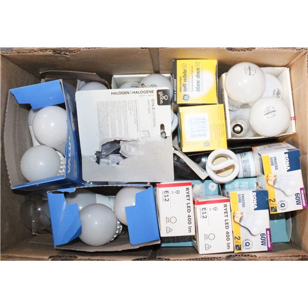 BOX LIGHT BULBS