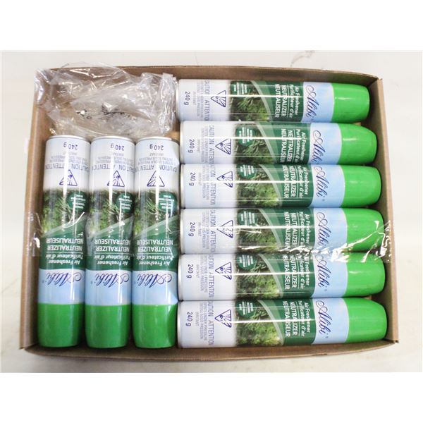 NEW 9 ALIBI AIR FRESHNER NEUTRALIZER TOBACCO ODORS
