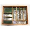 Image 1 : PINEWOOD SILVERWARE ORG. & 24 PCES