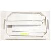 Image 1 : 2 PLASTIC TRAYS W/LEGS 12"X18"X14" HIGH